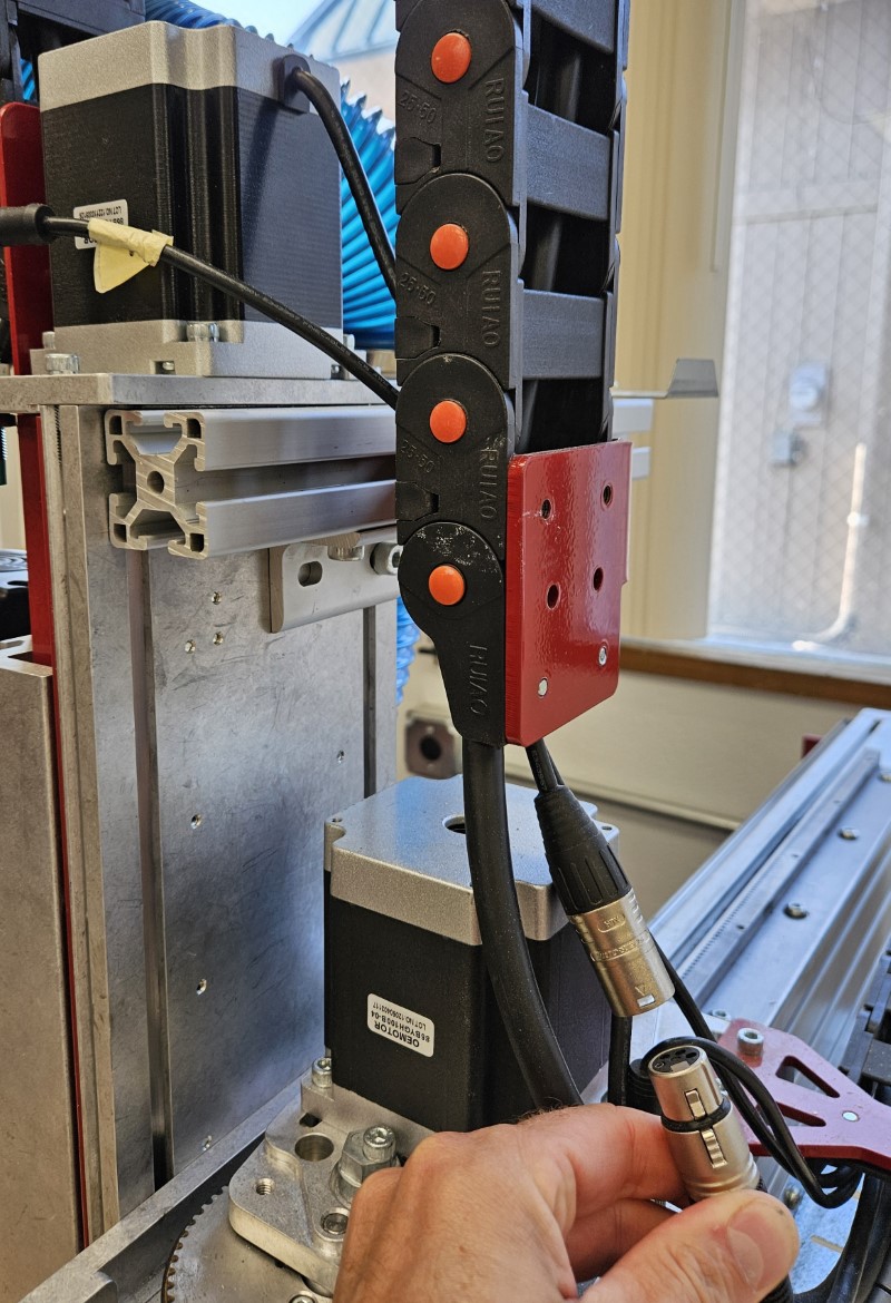 Disconnect Z Motor Cable